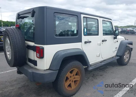 2008 Jeep Wrangler Unlimited X z USA, uszkodzony, nr VIN 1J4GA39188L584256